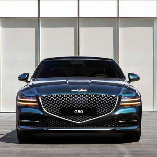 Der Genesis G80 startet in der zweiten Jahreshälfte in Korea.(Bild:  Genesis)