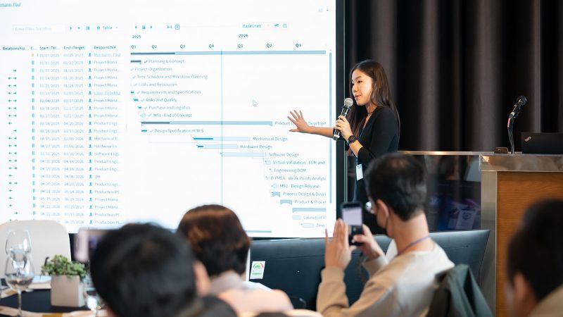 Die Contact Elements Live Tour (CELT) fand in diesem Jahr in vier asiatischen Metropolen statt.(Bild:  Contact Software)