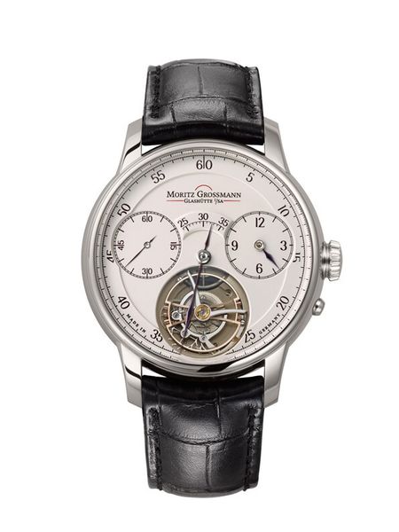 Die Uhr Benu Tourbillon von Moritz Grossmann. (Grossmann Uhren)