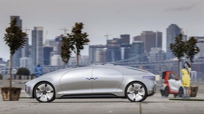Mercedes-Benz F 015 Luxury in Motion in San Francisco 2015  (Mercedes-Benz)
