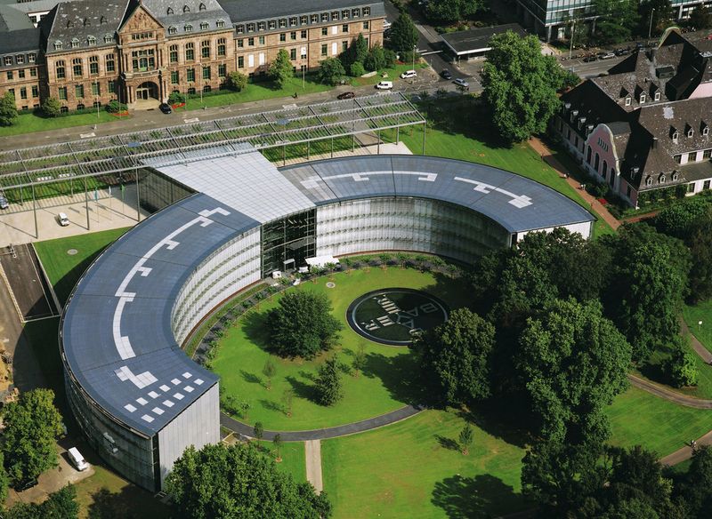 Bayer Headquarters in leverkusen. The divested Material Science company would still be headquatered nar the old main site, the company stated. (Picture: Bayer AG)