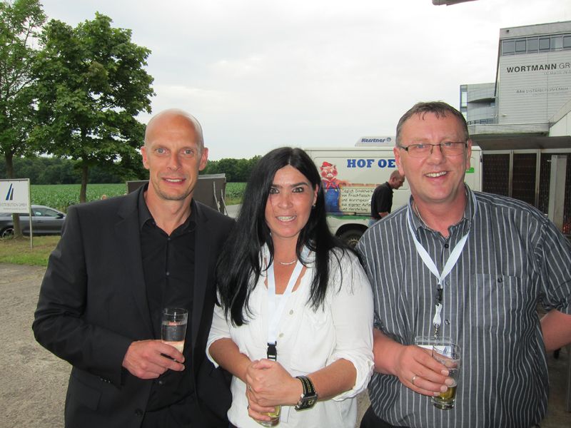 Olaf Biemelt, BAB, mit Monika Detlef Meyer, ELS Licht Systeme (Bild: IT-BUSINESS)