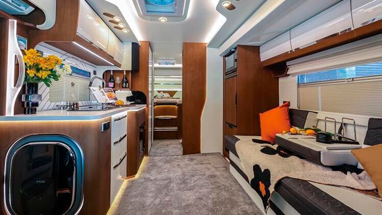 Der Deddle RV Liner ist fein ausgestattet. (Bild: Deddle RV)