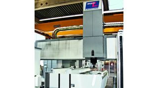 Insgesamt rund 3 Mio. Euro investierte Stama in eine Portalfräsmaschine Multitec 3000 FT von Waldrich Coburg, um die Bearbeitung von 20 Varianten an Maschinen-Grundgestellen nach und nach wieder zurück in die eigene Fertigung holen zu können. Bild : Stama (Archiv: Vogel Business Media)