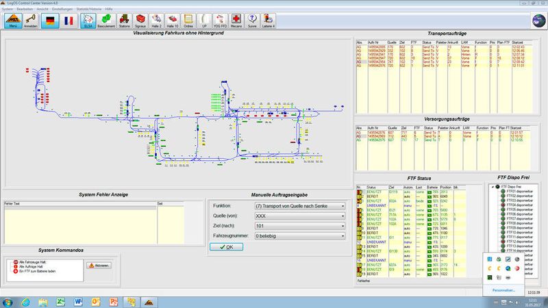 'LogOS' bietet eine übersichtliche Darstellung des Anlagenstatus (MLR)