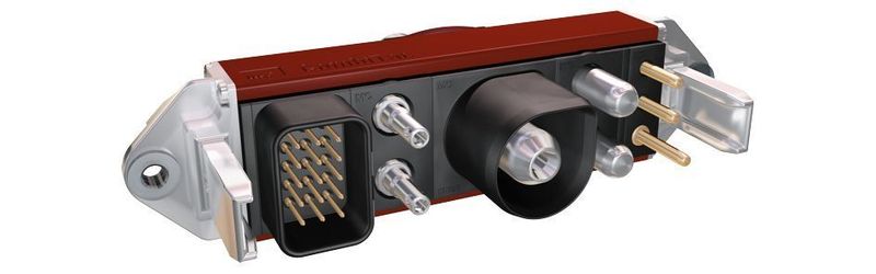 Mit dem CombiTac lassen sich die unterschiedlichsten Modultypen je nach Anwendung flexibel kombinieren. Bild: Multi-Contact (Archiv: Vogel Business Media)