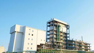 Im Chempark Dormagen kam es zu einem Brand in einer Tankreinigungsstation. (Currenta)