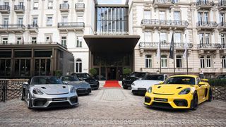 Das Vertriebsformat „Porsche Studio“ gibt es jetzt auch in Deutschland: Bauschatz & Gerstenmaier eröffnete in Baden-Baden den ersten Standort auf dem Heimatmarkt der Luxusmarke gemäß dem Konzept. (Bild: Porsche AG)