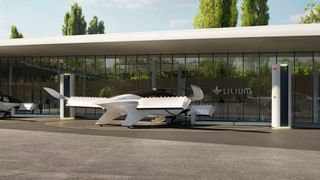 Das Mega-Watt-Ladesystem soll das Aufladen mit Gleichstrom mit einer Leistung von bis zu 1.000 Kilowatt ermöglichen. (Bild: Lilium)