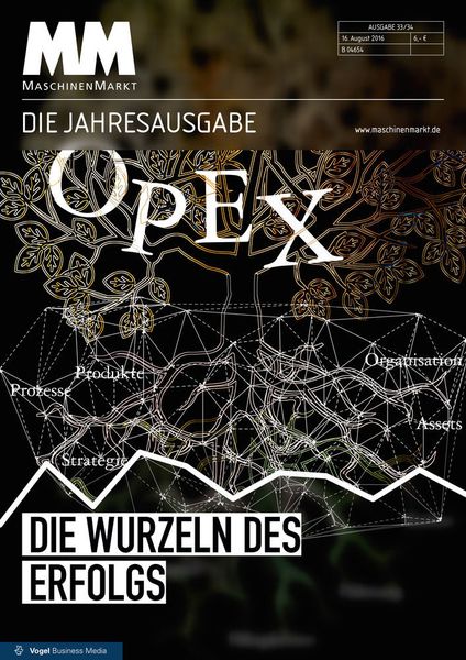 Die Titelseite der diesjährigen Jahresausgabe vom Mm MaschinenMarkt. Im Online-Heftarchiv als E-Paper abrufbar (registrierungspflichtig).  (© topor - Fotolia.com [M] Hannah Schesink)