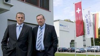 Adrian Achermann (links) übernimmt die Geschäftsführung von Hans Schärli.

 (Archiv: Vogel Business Media)