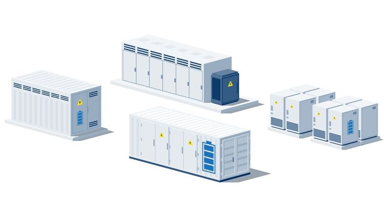 Großbatteriespeicher bilden als netzgebundene Infrastruktur das Rückgrat eines stabilen Energiesystems.(Bild:  stock.adobe.com - petovarga)