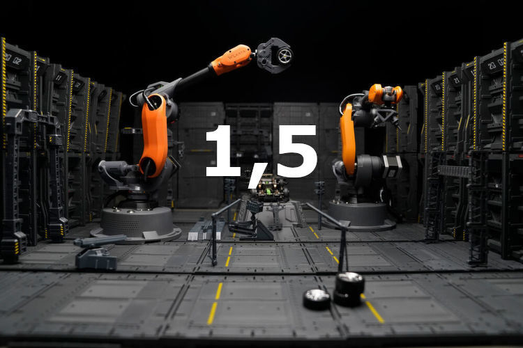 Kilogramm wiegt Mirobot, ein Roboterarm für den Schreibtisch, der aber ebenso komplex und einsetzbar wie ein Industrierobotersein soll. Angelehnt ist er an den ABB RIB 6700 und wird aktuell über eine Kickstarter-Kampagne finanziert. Mit ihm können Minifabriken simuliert oder ein Marsrover nachgebaut werden. Ende 2019 sollen die ersten Roboter ausgeliefert werden.  (Wristline)