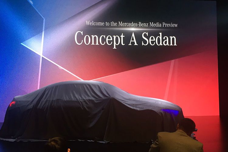 Das Fachmagazin »Automobil Industrie« war bei der Präsentation des neuen Concept A Sedan in Shanghai vor Ort. (Claus-Peter Köth)