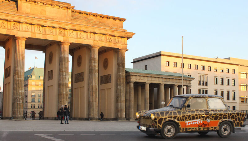Impression von der Trabi-Safari durch Berlin. (Archiv: Vogel Business Media)