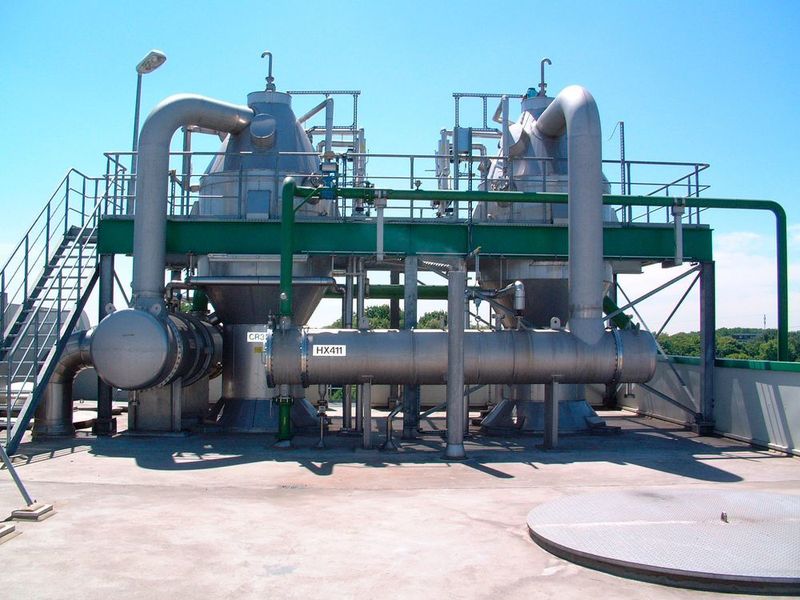 Gea is responsible for process engineering, delivery and commissioning of the main equipment of the sodium bicarbonate plant. (Gea)