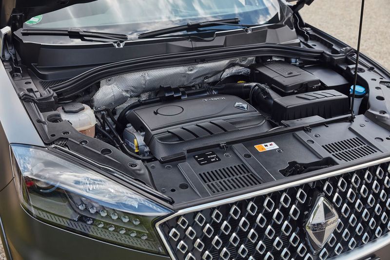 Unter der Haube steckt ein 224 PS starker Turbobenziner. (Wehner / »kfz-betrieb«)