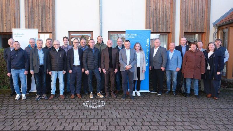 Die Mitglieder des Kfz-Gewerbes Thüringen trafen sich am 31. März in Erfurt zu ihrer Jahresversammlung. (Bild:  Zietz - VCG)