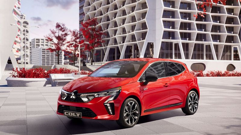 Der neue Misubishi Colt – weitgehend baugleich mit dem Renault Clio – steht in den Startlöchern. (Bild: Mitsubishi Motors)