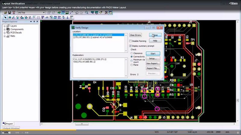 PADS Maker (gratis) und PADS MakerPro: Impressionen der Designtools von Mentor (Vertrieb: Digi-Key) (Digi-Key/Mentor)