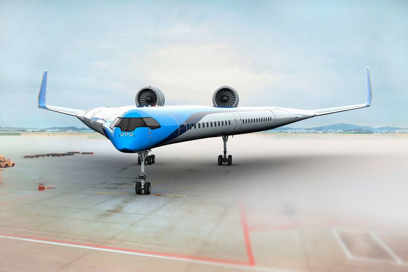 Noch in diesem Jahr soll das Flying-V abheben. (KLM)