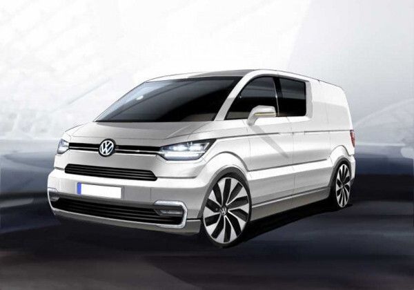 In Genf präsentiert Volkswagen auch diese Studie eines elektrisch angetriebenen Stadtlieferwagens: den VW E-Co-Motion. (Bild: Volkswagen)