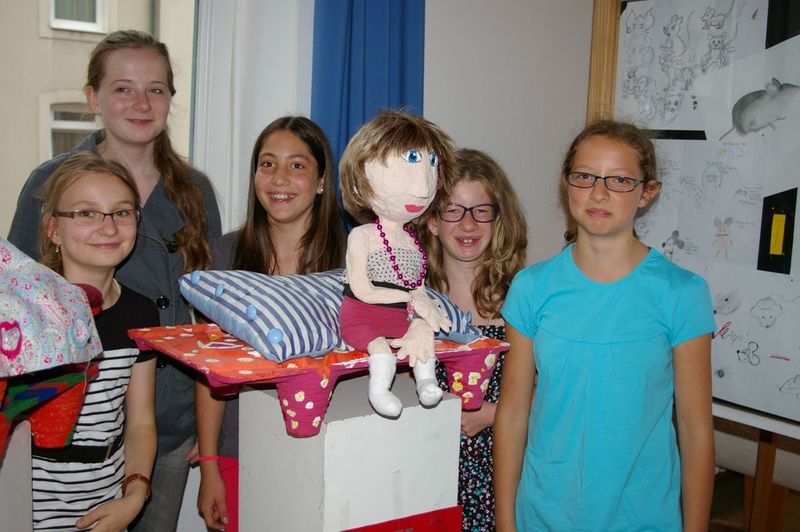 Die „Prinzessin auf der Erbse“ – frei nach Hans Christian Andersen. (Bild: Inka Paletten)