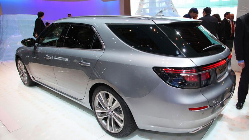 Der „Saab 9-5 Sport Combi“, das Nachfolgemodell des Saab 9-5, ging nicht mehr in Serie. (Bild: Autoren-Union Mobilität)
