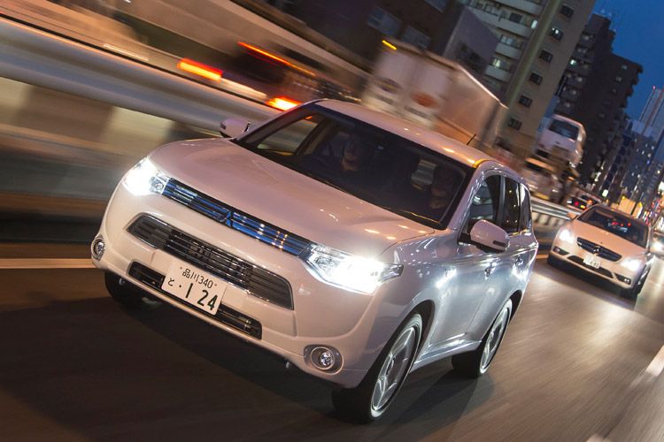 Im Mai 2014 kommt der Outlander PHEV nach Deutschland. In anderen Ländern wird er bereits verkauft. (Foto: Mitsubishi)