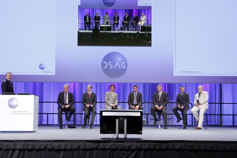 Keynote des 13. DSAG Jahreskongress 2012 in Bremen: Knapp 4.000 Besucher folgten der Einladung mit reichhaltigem Programm: 300 Vorträge in 52 Themensitzungen und 175 Partner auf einer Ausstellungsfläche von 14.600 Quadratmetern. (© DSAG 2012)
