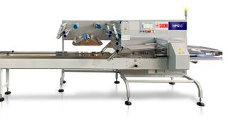 Die horizontale Schlauchbeutelmaschine HPS 50 eignet sich unter anderem für die Verpackung hochwertiger Backwaren. (Bild: Sacmi Packaging & Chocolate)