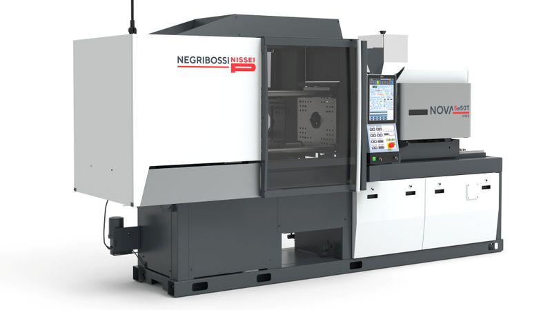 Die Nova 5eT ist eine vollelektrische Spritzgießmaschine der neuesten Generation von Negri Bossi Nissei.  (Bild:  Negri Bossi S.p.A.)