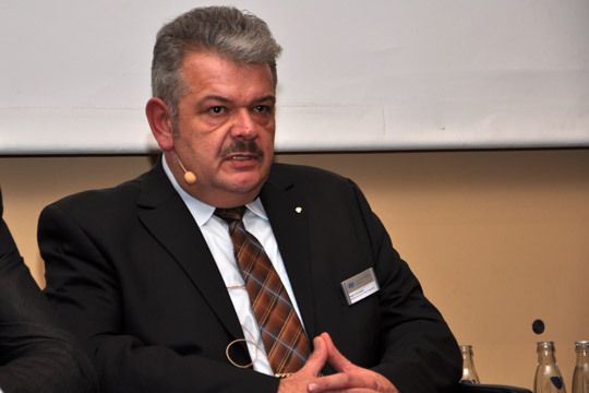 ...und Peter Schumann nicht nur über die Zukunft der Marke, sondern auch über aktuelle Probleme. (Wehner)