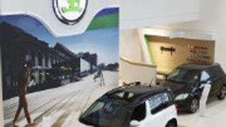 Neuer Standort: Das Skoda-Autohaus Welker eröffnete in der vergangenen Woche offiziell in Weiterstadt bei Darmstadt. (Foto: Welker)