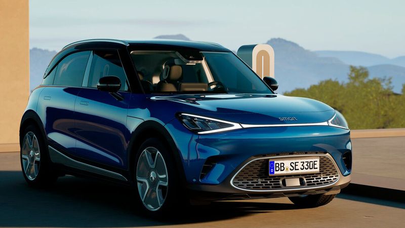 Smart baut das Angebot für seinen neuen Crossover aus.(Bild:  Smart)