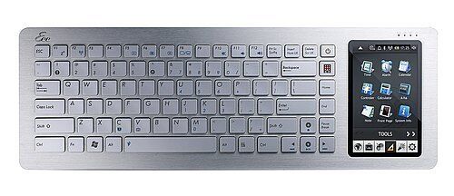 Der Eee-Keyboard PC soll in der Basisversion ab etwa 500 Euro (UVP) zu haben sein. Die Preisgrenzen sind nach oben offen, je exklusiver die Ausstattung wird. (Archiv: Vogel Business Media)