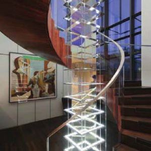 Die gesamte Konstruktion besteht aus 384 OLEDs oder anders ausgedrückt: 2,4 m² aktive OLED-Fläche(Philips)