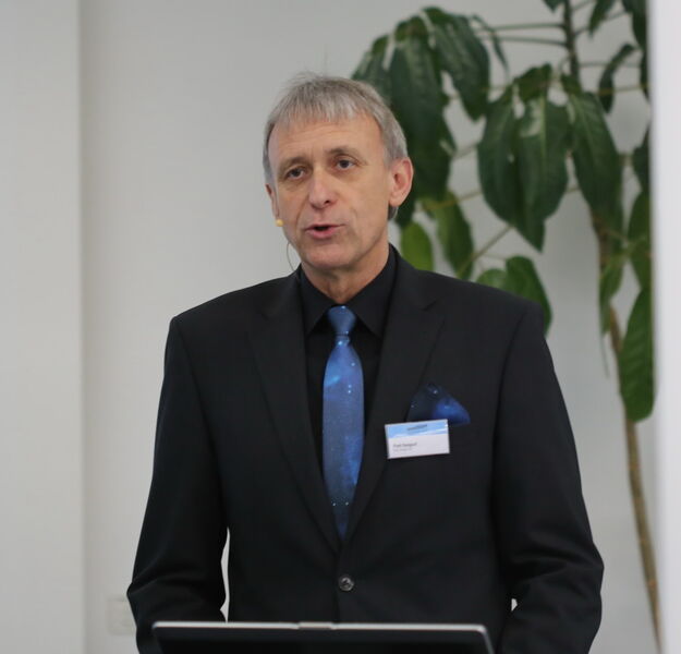 Studer Geschäftsführer Fred Gaegauf auf der Pressekonferenz anlässlich des Studer Motion Meetings 2015. (Bild: Anne Richter, SMM)