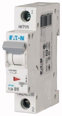Neue Produkte bei RS Components: Moeller Electric MCB Leitungsschutzschalter, 1-polig 16 A, Abschaltvermögen 10 kA, Charakteristik Typ B (Bild: RS Components)