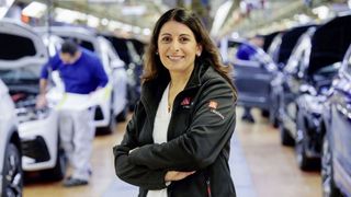 Daniela Cavallo ist bei der Wahl im März erstmals offiziell für die IG Metall als Spitzenkandidatin des Betriebsrats im Hauptwerk angetreten. (Bild: Volkswagen AG)