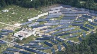 Mit dem Solar-Speicher-Park am Campus Nord des KIT werden neue Technologien für die Energiewende erprobt. (KIT Karlsruhe)