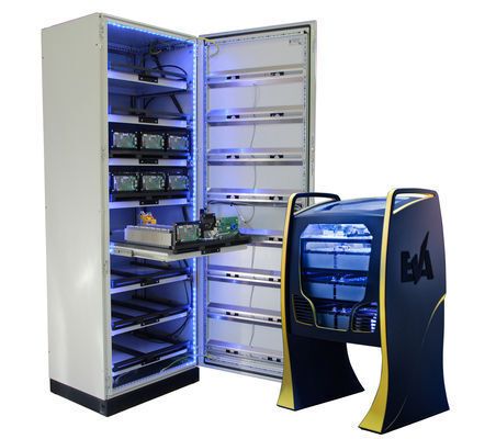 Die Bandbreite der stationären Speichersäulen reicht von Kleinanlagen für typische Einfamilienhäuser bis hin in den Megawattbereich, wo im großen Maßstab Strom gespeichert werden kann. (Bild: EVA Fahrzeugtechnik)