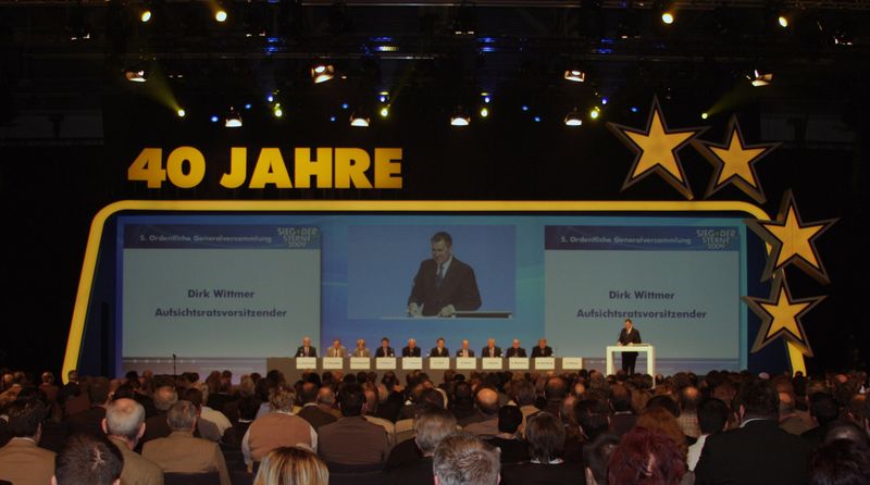Euronics feierte auf dem Jahreskongress auch das 40-jährige Bestehen. (Archiv: Vogel Business Media)