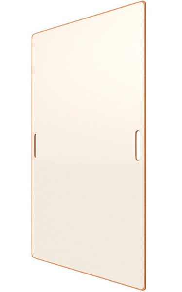 Whiteboard neu gedacht: Das Big-Board wurde für Menschen designt, die bei ihrer Arbeit flexibel bleiben wollen. Es ist schnell gegriffen und in den Nebenraum oder an die frische Luft getragen. Es kann hochkant oder quer genutzt werden. (Space3000)