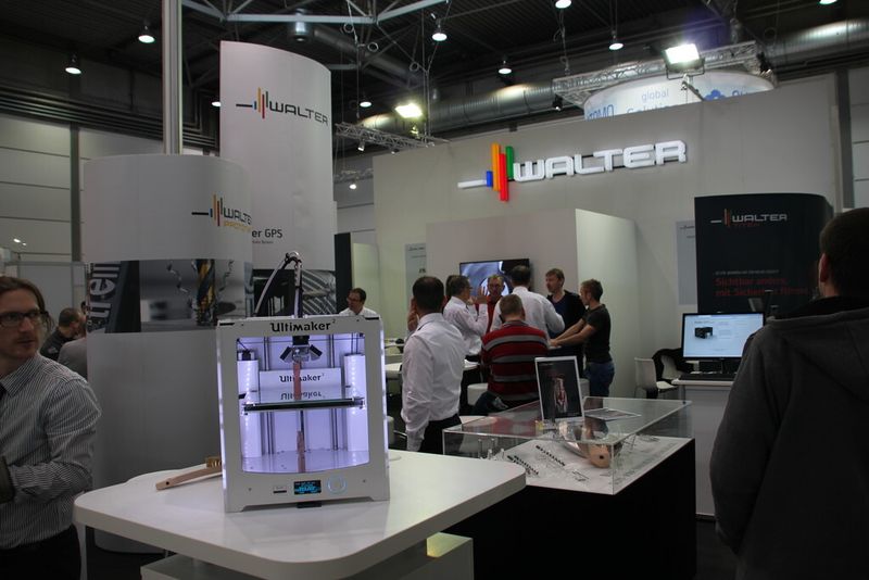 Walter auf der Intec 2015 in Leipzig. (Sonnenberg)