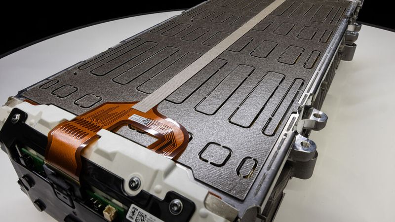 Mit Energie versorgt wird der Ferrari Elettrica von einem vollständig in den Boden zwischen Vorder- und Hinterachse integrierten, reparaturfähigen Hochvoltakku mit 800 Volt Nennspannung. (Bild: Ferrari)