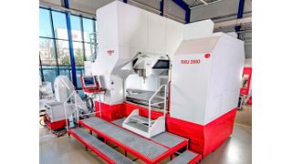 The new Roeders RXU 2000 milling and grinding centre from Hurco Europe.  (Source: Hurco)