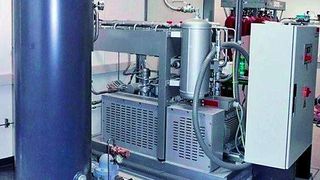 Bild 1: Ein geschlossenes gasdichtes System mit minimalen Leckraten hält die Verluste bei der Verdichtung von Helium gering. (Archiv: Vogel Business Media)