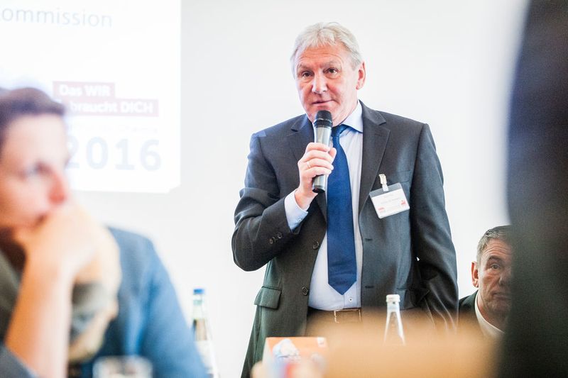 Impressionen der ersten Tarifrunde auf Bundesebene 2016. (Stefan Koch / IG BCE)