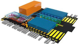 Schematische Darstellung des Vanderlande-Konzeptes ACP 2.0. (Vanderlande)